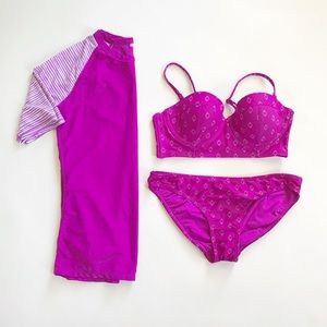 ☀️ Old Navy | Rashguard + Bikini